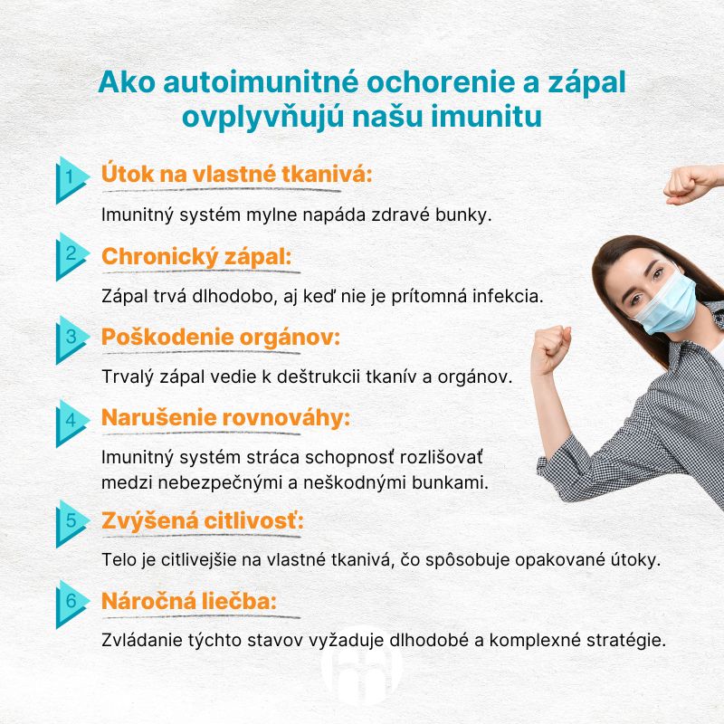(Slovenčina) Jak autoimunitní onemocnění a zánět ovlivňují naši imunitu